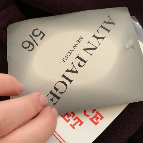 NWT Alyn Paige business career Minimalist skirt suit size 5/6 - Picture 7 of 7